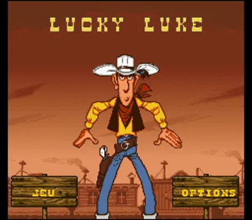 Lucky Luke (Europe) (En,Fr,De,Es) screen shot title